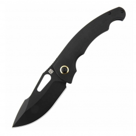 N� Artisan Cutlery Xcellerator Black Micarta 1860P-BMBK