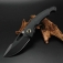 N� Artisan Cutlery Xcellerator Black Micarta 1860P-BMBK