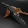 N� Artisan Cutlery Xcellerator Black Micarta 1860P-BMBK