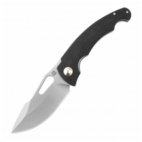 N� Artisan Cutlery Xcellerator Black Micarta 1860P-MBK