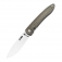N� CJRB Cutlery Ria OD Green Micarta J1917-ODG