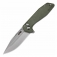 N� CJRB Cutlery Riff Green Micarta J1928-MGN