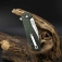 N� CJRB Cutlery Riff Green Micarta J1928-MGN