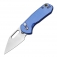 N� CJRB Cutlery Mini Pyrite Blue Aluminium J1933-BU