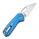 N� CJRB Cutlery Mini Pyrite Blue Aluminium J1933-BU