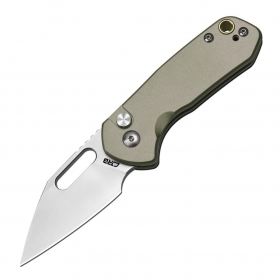 N� CJRB Cutlery Mini Pyrite Green Aluminium J1933-GN