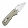 N� CJRB Cutlery Mini Pyrite Green Aluminium J1933-GN