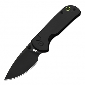 N� CJRB Cutlery Mica Black Aluminium Black Blade J1934-BBK