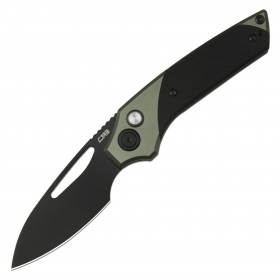 N� CJRB Cutlery Version Green + Black J1949-BBK