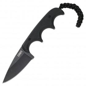 N� CRKT Minimalist Black Drop Point 2384K