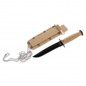 N� Humvee Mini USMC Survival Neck Knife HMV-DB-USMC