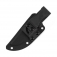 N� Kansept Knives Flank Black-Red G10 G006A2