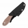 N� Kansept Knives Tenable Tiny Dancer Brown Micarta G014A5