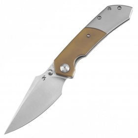 N� Kansept Knives Fenrir Amber PEI + Titanium K1034P1