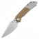 N� Kansept Knives Fenrir Amber PEI + Titanium K1034P1