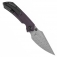 N� Kansept Knives Fenrir Damascus Purple Micarta K1034Z2