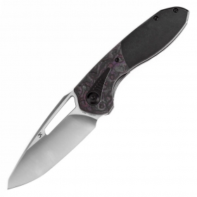 N� Kansept Knives Thoth Purple Haze Carbon Fiber K1075T1