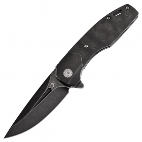 N� Kansept Knives Cassowary Titanium + Rose Carbon K2065B3