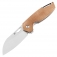 N� Kansept Knives Model 6 Brown Micarta T1022A5