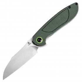 N� Kansept Knives Tenable Prometheus Green Micarta T1040A2