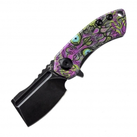 N� Kansept Knives Mini Korvid Undead Print Purple T3030B3