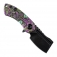 N� Kansept Knives Mini Korvid Undead Print Purple T3030B3