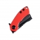 N� Kansept Knives Mini Korvid Red Aluminum T3030P3