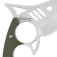 N� Kizer The Shark Tooth Green 1043N1