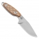 N� Kizer Muskrat Brown Micarta 1064C1