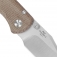 N� Kizer Vanguard Drop Bear 2 Brown Micarta V3619.2CC1