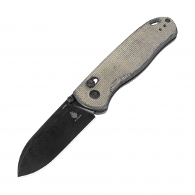 N� Kizer Vanguard Drop Bear Green Micarta V3619C4