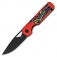 N� Kizer Vanguard Mini Militaw Red G10 V3634SA2
