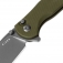 N� Kizer Vanguard Mini Grouper Green G10 V3669A3