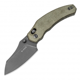 N� Kizer Vanguard Bulldog Micarta V3672A3