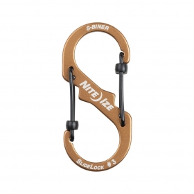 Karabi�czyk Nite Ize S-Biner Slidelock #3 LSBA3-29BG-R6
