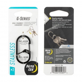 Karabi�czyk Nite Ize G-Series #2 GS2-01-R6