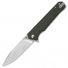 N� QSP Knives Mamba V2 Green Micarta QS111-I1