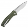 N� QSP Knives Raven Green G10 QS122-B1