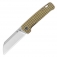 N� QSP Knives Penguin Bronze Frag Titanium QS130-AFRG