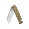 N� QSP Knives Penguin Bronze Frag Titanium QS130-AFRG