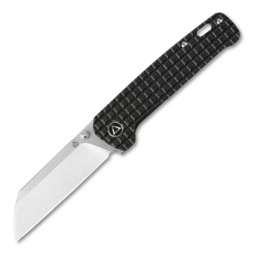 N� QSP Knives Penguin Black Frag Titanium QS130-NFRG