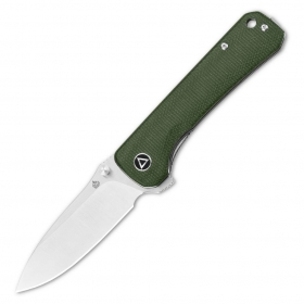 N� QSP Knives Hawk Green Micarta QS131-H