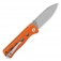 N� QSP Knives Canary Orange G10 QS150-B1