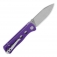 N� QSP Knives Canary Purple G10 QS150-D1