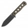 N� QSP Knives Canary Green Micarta Black Blade QS155-C2