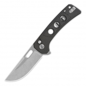 N� QSP Knives Unicorn Dark Brown Micarta QS156-A1