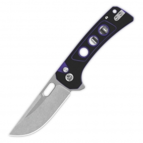 N� QSP Knives Unicorn Black/Purple G10 QS156-B1