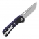 N� QSP Knives Unicorn Black/Purple G10 QS156-B1
