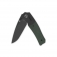 N� QSP Knives Vault Green Micarta Black Stonewash QS157-B2