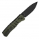 N� QSP Knives Ripley Green G10 Black Blade QS160-C2